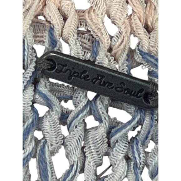 Triple Five Soul Womens Long Sleeve Knit Sweater XS/P Boho Colorful Oversized - Picture 6 of 8